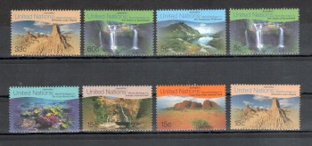 UNO New York Michelnummer 807 - 814 postfrisch