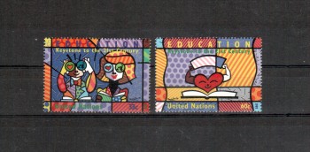 UNO New York Michelnummer 828 - 829 postfrisch