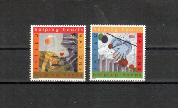 UNO New York Michelnummer 860 - 861 postfrisch UNO New York Michelnummer 860 - 861 postfrisch
