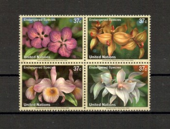 UNO New York Michelnummer 973 - 976 postfrisch UNO New York Michelnummer 973 - 976 postfrisch