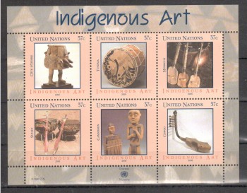 UNO New York Michelnummer 998 - 1003 Block 26 postfrisch UNO New York Michelnummer 998 - 1003 Block 26 postfrisch