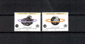 UNO Wien Michelnummer 147 - 148 postfrisch UNO Wien Michelnummer 147 - 148 postfrisch