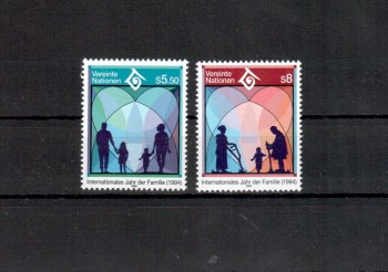 UNO Wien Michelnummer 160 - 161 postfrisch