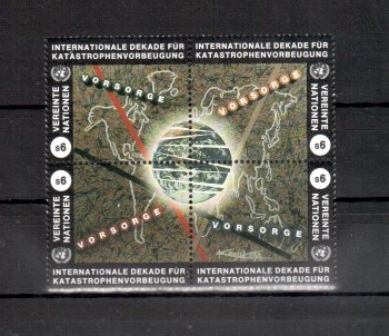 UNO Wien Michelnummer 170 - 173 postfrisch