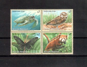 UNO Wien Michelnummer 248 - 251 postfrisch