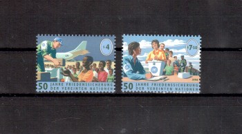 UNO Wien Michelnummer 266 - 267 postfrisch