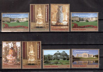 UNO Wien Michelnummer 270 - 277 postfrisch