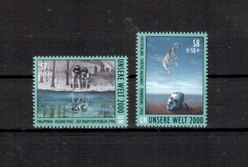 UNO Wien Michelnummer 307 - 308 postfrisch UNO Wien Michelnummer 307 - 308 postfrisch