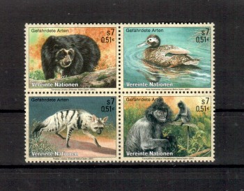 UNO Wien Michelnummer 327 - 330 postfrisch UNO Wien Michelnummer 327 - 330 postfrisch