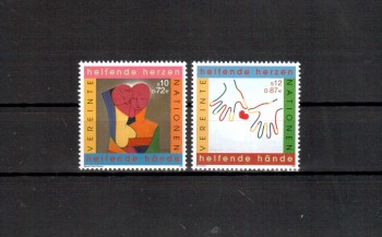 UNO Wien Michelnummer 331 - 332 postfrisch UNO Wien Michelnummer 331 - 332 postfrisch