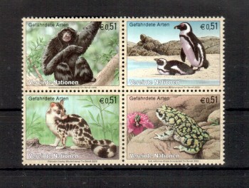 UNO Wien Michelnummer 357 - 360 postfrisch UNO Wien Michelnummer 357 - 360 postfrisch