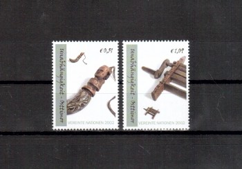 UNO Wien Michelnummer 361 - 362 postfrisch UNO Wien Michelnummer 361 - 362 postfrisch