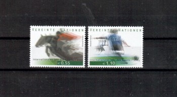 UNO Wien Michelnummer 441 - 442 postfrisch UNO Wien Michelnummer 441 - 442 postfrisch