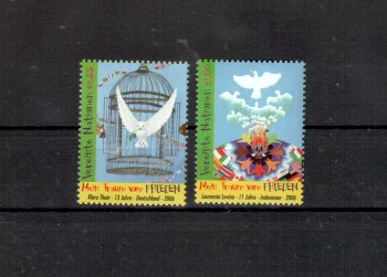 UNO Wien Michelnummer 475 - 476 postfrisch UNO Wien Michelnummer 475 - 476 postfrisch