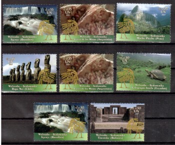 UNO Wien Michelnummer 504 - 511 postfrisch UNO Wien Michelnummer 504 - 511 postfrisch