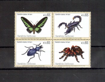 UNO Wien Michelnummer 588 - 591 postfrisch UNO Wien Michelnummer 588 - 591 postfrisch