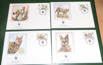 wwffdc: 018 Burundi Michelnummer 1758 - 1761 wwffdc: 018 Burundi Michelnummer 1758 - 1761