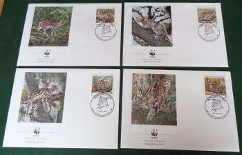 wwffdc: 022 El Salvador  Michelnummer 1734 - 1737