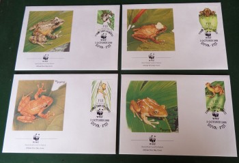 wwffdc: 026 Fidschi Inseln  Michelnummer 586 - 589