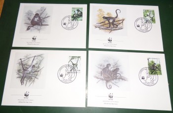 wwffdc: 034 Honduras  Michelnummer 1084 - 1087