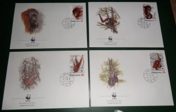 wwffdc: 035 Indonesien  Michelnummer 1291 - 1294