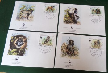 wwffdc: 039 Kamerun Michelnummer 1155 - 1158