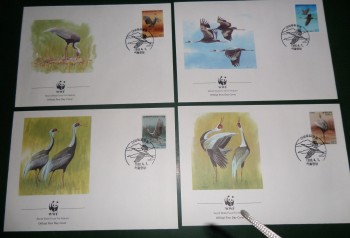 wwffdc: 045 Korea - Sued  Michelnummer 1553 - 1556