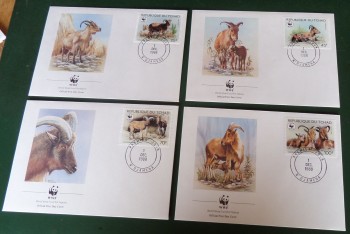 wwffdc: 094 Tschad  Michelnummer 1171 - 1174